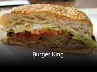 Burger King open hours