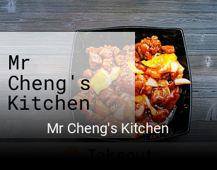 Mr Cheng's Kitchen opening hours