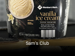 Sam's Club opening hours