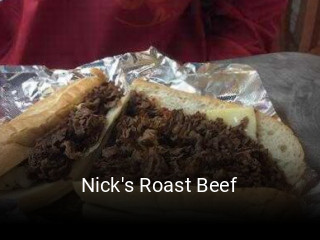 Nick's Roast Beef open hours