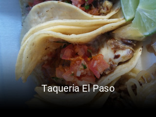 Taqueria El Paso open hours