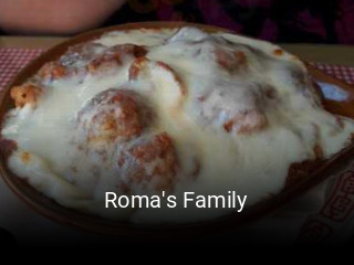 Roma's Family opening hours