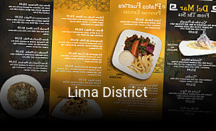 Lima District open hours