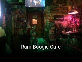 Rum Boogie Cafe opening hours