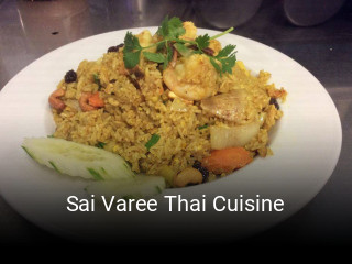 Sai Varee Thai Cuisine open hours