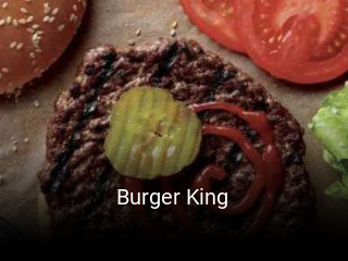 Burger King opening hours