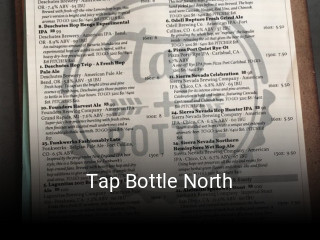 Tap Bottle North opening hours