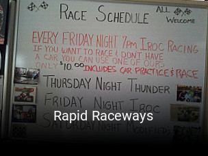 Rapid Raceways opening hours