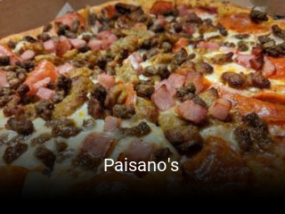 Paisano's opening hours