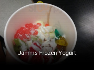 Jamms Frozen Yogurt open hours