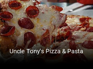 Uncle Tony's Pizza & Pasta open hours