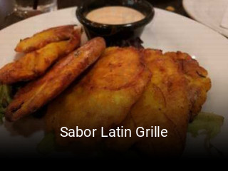 Sabor Latin Grille opening hours