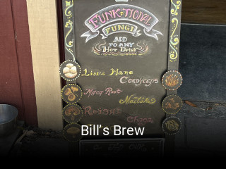 Bill’s Brew opening hours