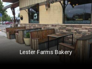 Lester Farms Bakery open hours