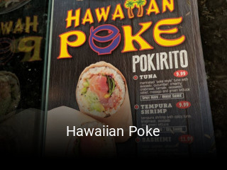 Hawaiian Poke open hours