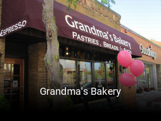 Grandma's Bakery opening hours