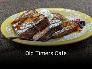 Old Timers Cafe opening hours