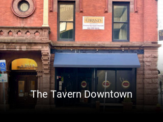 The Tavern Downtown opening hours