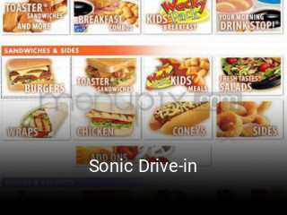 Sonic Drive-in open hours