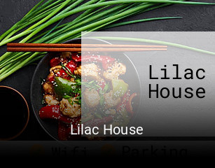 Lilac House opening hours