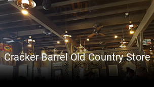 Cracker Barrel Old Country Store opening hours