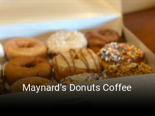 Maynard's Donuts Coffee open hours