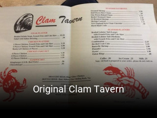 Original Clam Tavern open hours