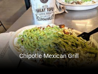 Chipotle Mexican Grill opening hours