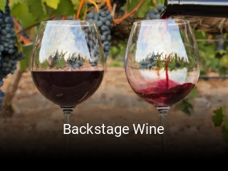 Backstage Wine opening hours