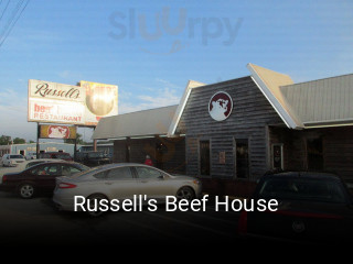 Russell's Beef House opening hours