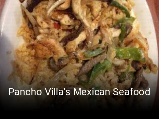 Pancho Villa's Mexican Seafood opening hours