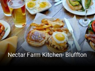 Nectar Farm Kitchen- Bluffton opening hours