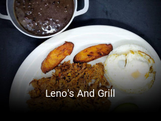 Leno's And Grill opening hours