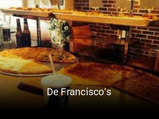 De Francisco's open hours