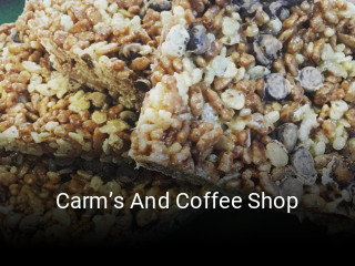 Carm’s And Coffee Shop open hours