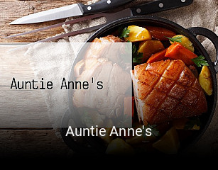 Auntie Anne's open hours