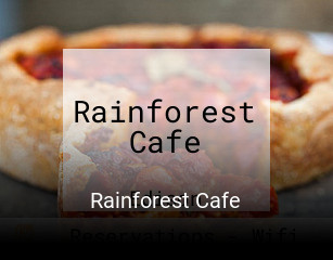 Rainforest Cafe open hours