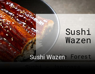 Sushi Wazen open hours