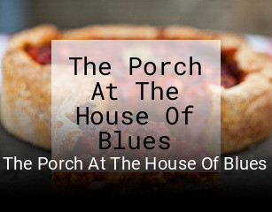 The Porch At The House Of Blues open hours