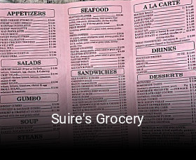 Suire's Grocery open hours