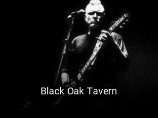 Black Oak Tavern open hours