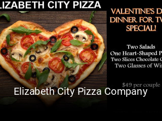 Elizabeth City Pizza Company opening hours