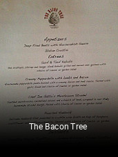 The Bacon Tree opening hours