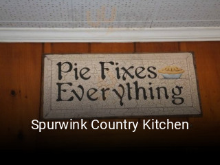 Spurwink Country Kitchen opening hours