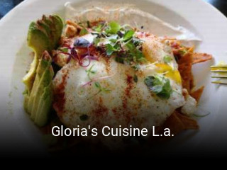 Gloria's Cuisine L.a. open hours