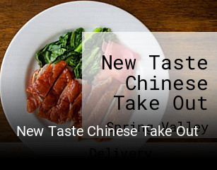 New Taste Chinese Take Out open hours