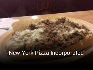 New York Pizza Incorporated opening hours