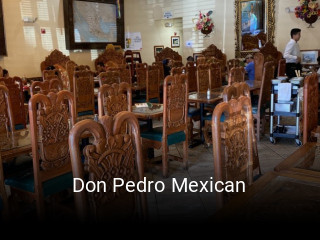 Don Pedro Mexican opening hours