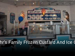 Kohr's Family Frozen Custard And Ice Cream, Inc. open hours