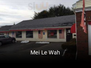 Mei Le Wah open hours